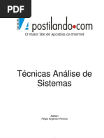 Técnicas Análise de Sistemas