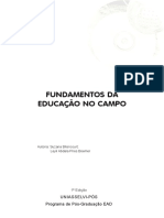 Fundamentos Da Educação No Campo