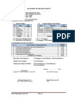 Analisis Alokasi Waktu