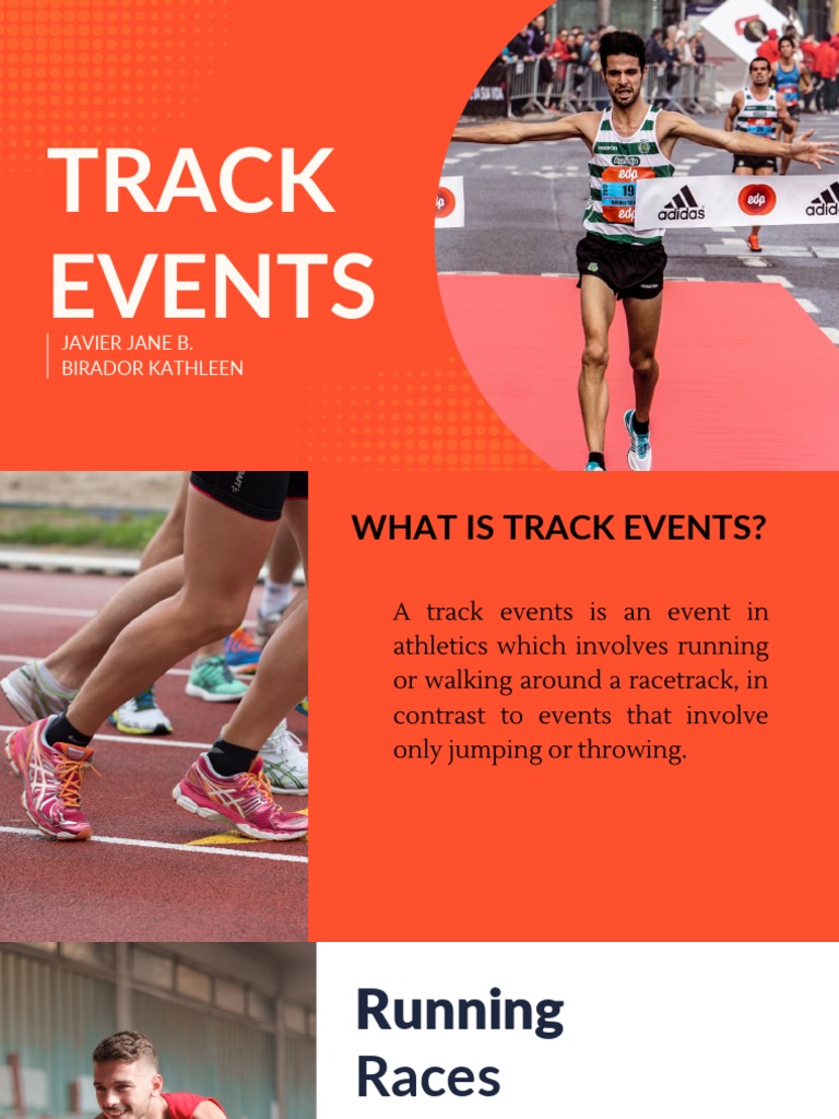 Tract Events PDF Track And Field Sport Of Athletics