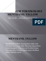 Kelas D Uji Menthanil Yellow