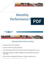 Monthly Performance Pay
