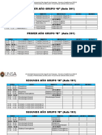 HORARIOS OFICIALES ESCUELA PROFESIONAL DE BIOLOGIA 2022 B