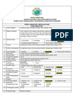 Profil Indikator Mutu CSSD (Formulir) PMKP 2021