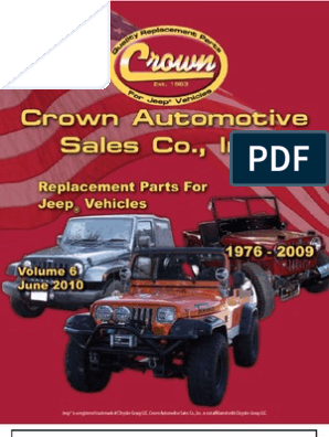 Crown Automotive 52002633PL 20 Gallon Gas Tank for 87-95 Jeep