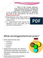 Biogeochemical Cycles (Nitogen)