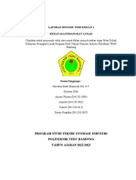 Laporan Resume Pertemuan 1