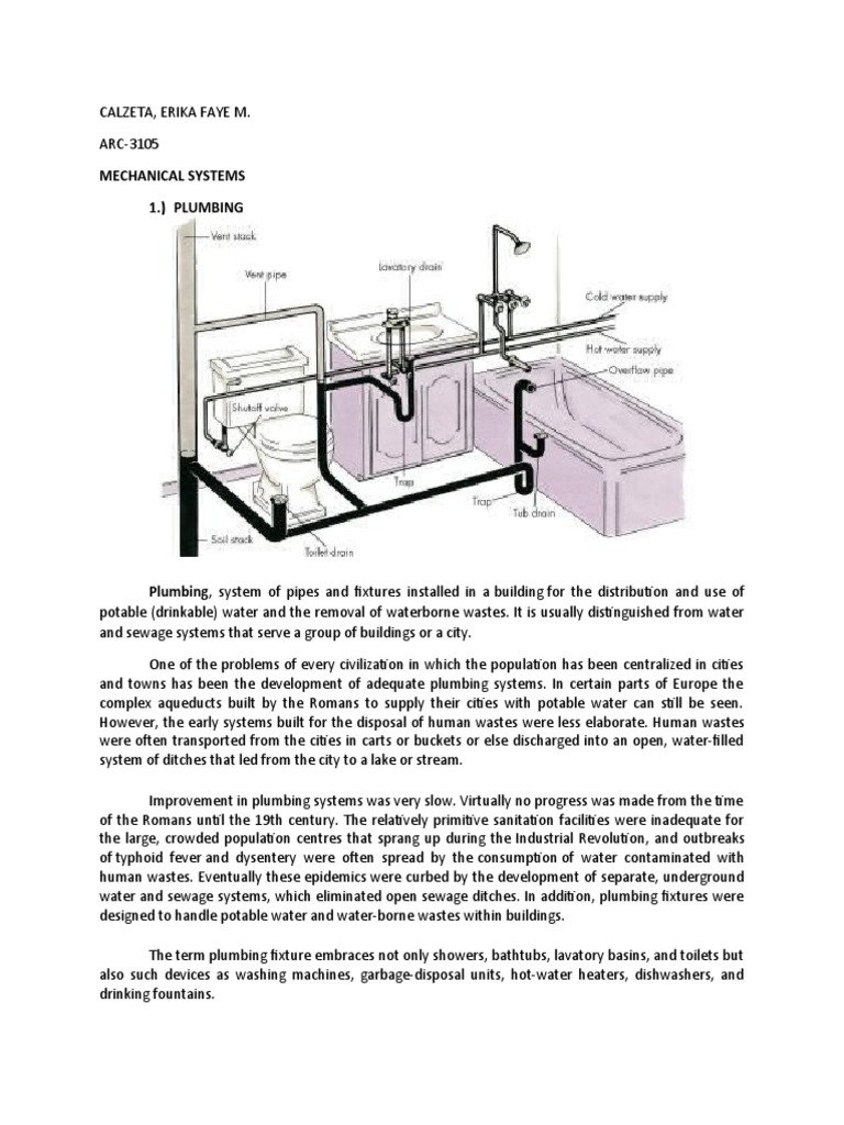 Plumbing & Elevators Explained | PDF | Elevator | Air Conditioning