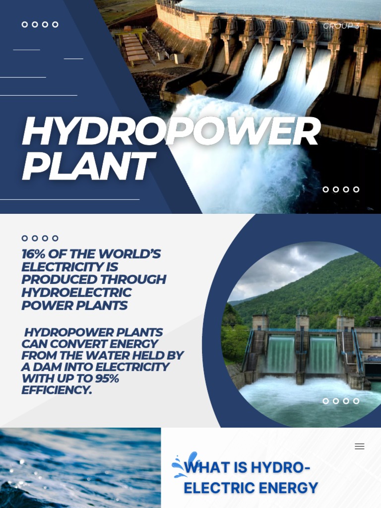 Hydropower Plant Pdf Hydroelectricity Dam