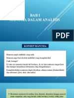 Bab I Manusia Dalam Analisis