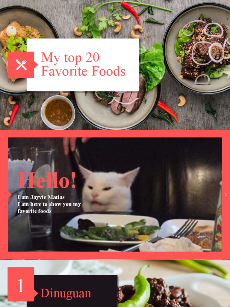 Top 20 Favorite Foods PDF Offal Food And Drink