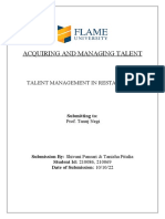 Acquiring and Managing Talent