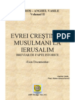Mesaros Anghel Volumul II 'EVREI, CRESTINI SI MUSULMANI LA IERUSALIM 2011 (DOC)