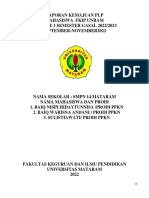 PLP 1 - PPKN - SMPN 14 Mataram