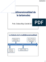 Multidimensionalidad de La Tartamudez