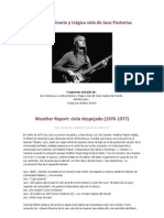 La extraordinaria y trágica vida de Jaco Pastorius (resumen)