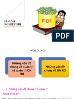 Chương 2 - Đại Cương Về Quản Trị Fdi