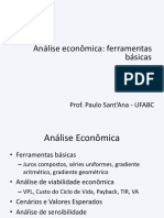 Revisão Engenharia Econômica