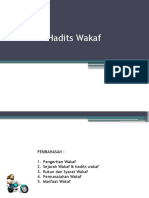 ppt hadist wakaf