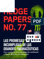 (ESPANOL) Hedge Papers 77 Pharmas Failed Promise Enviro Degradation CPD October 2022 FINAL