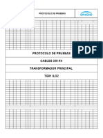 F-SER-31 PROTOCOLOS DE PRUEBAS ELÉCTRICAS A CABLE DE 220 kV