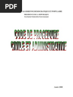 Code procédure civile algérien