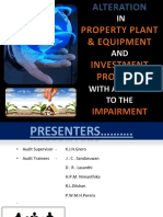 Prperty, Plant and Equipment and Invetsment Property
