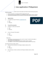 Tourism Visa Checklist Sep 2021 3