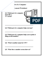 Grade 1 First Reinforcement Worksheets