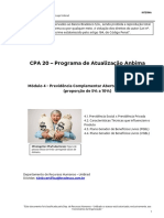 CPA 20 - Programa de Atualização Anbima
