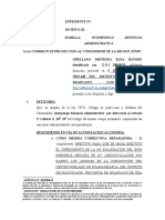 Denuncia administrativa por infracción a deberes de idoneidad y seguridad jurídica cometida por notaria