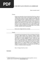 O DIÁLOGO COMO EDUCAÇÃO E PRÁTICA DA LIBERDADE - ARFISE