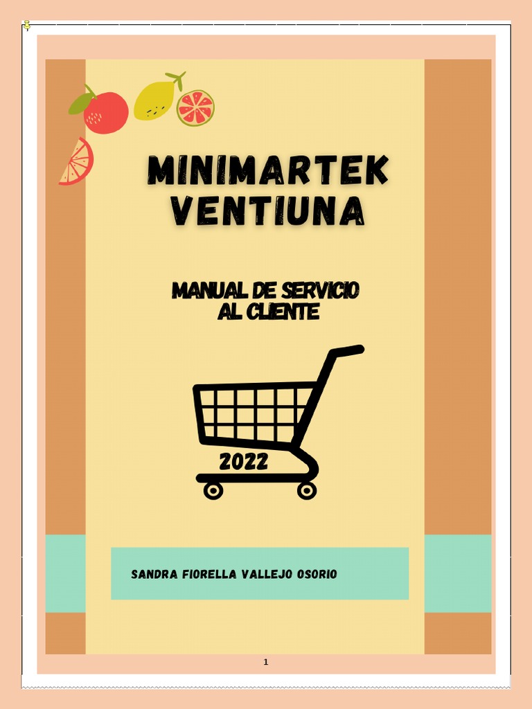 Manual de Servicio al Cliente Ventiuna | PDF | Calidad (comercial ...