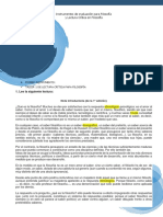 Instrumentos de Evaluación para Filosofía