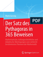 Der Satz Des Pythagoras in 365 Beweisen by Mario Gerwig