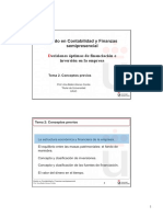 URJC - Grado Contabilidad y Finanzas (Semipresencial) - Decisiones de Inversión. Tema 2