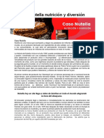 Caso Nutella Nutrici N y Diversi N