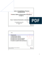 URJC - Grado Contabilidad y Finanzas (Semipresencial) - Decisiones de Inversión. Tema 7