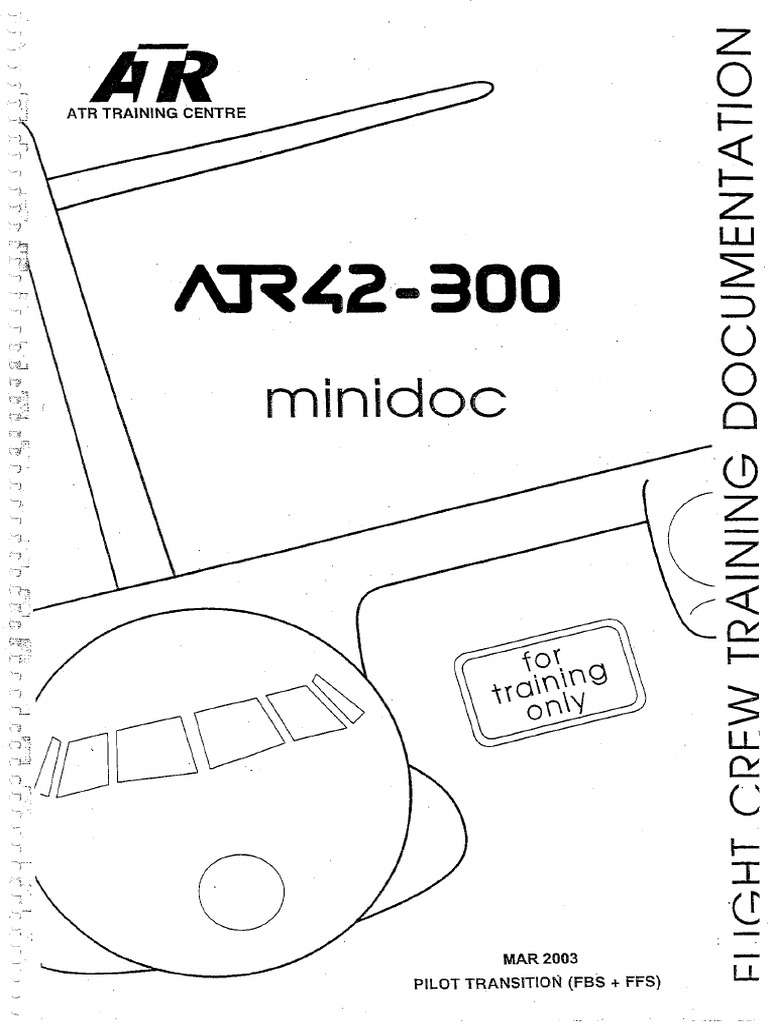ATR 42-300 Minidoc | PDF
