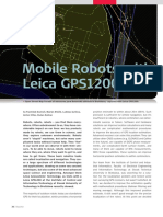 Mobile Robots With Leica GPS1200 TRU