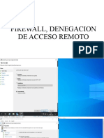 Firewall, Denegacion de Acceso Remoto