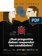 Que Preguntas Deben Responder Los Candidatos Dossier de Prensa 0