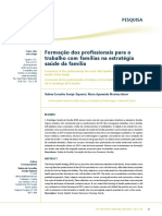 Formação Profissionais Trabalho Famílias ESF