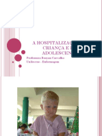 Aula 5 -Hospitalização e Administração de Medicamentos Em Crianças