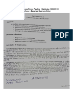 Nombre: Luz Delenny Reyes Paulino Matrícula: 100602198 Sension: 215 Profesor: Zacarías Guerrero Soler