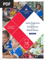Guía Didáctica-Matemática - Tercer Grado