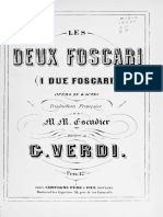 (Free Scores - Com) Verdi Giuseppe Due Foscari Vocal Scores Complete Score 71113
