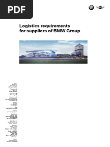 Logistic Req BMW