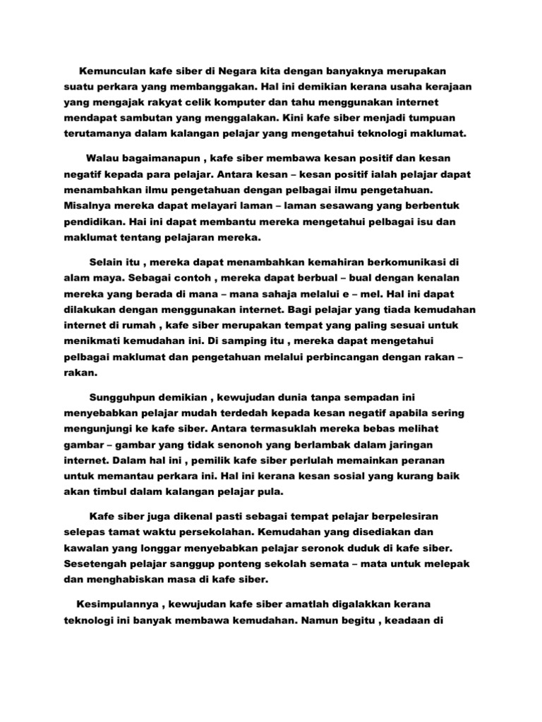 Karangan Tingkatan 2 Pdf