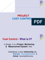 10 Cost Control